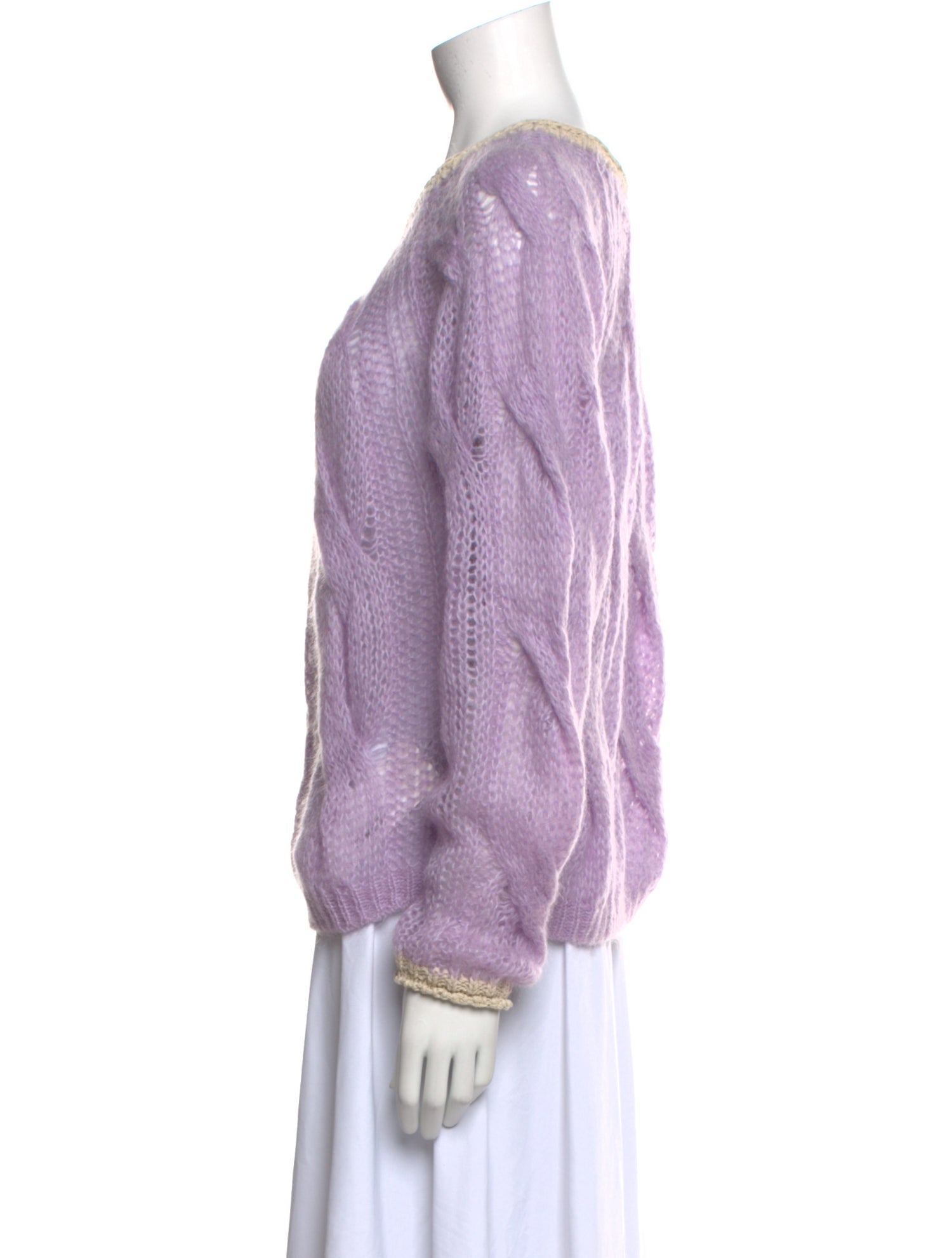 forte_forte Scoop Neck Sweater