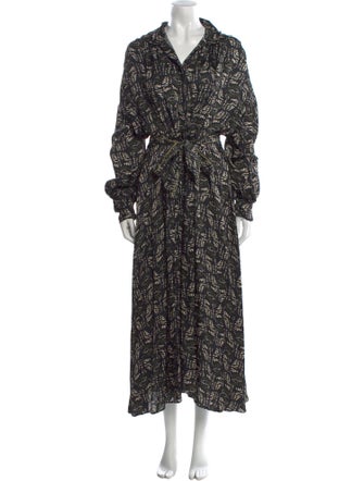 forte_forte Printed Long Dress