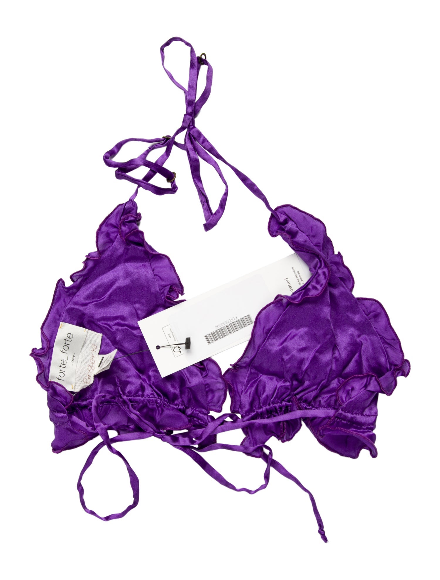 forte_forte Silk V-Neck Blouse