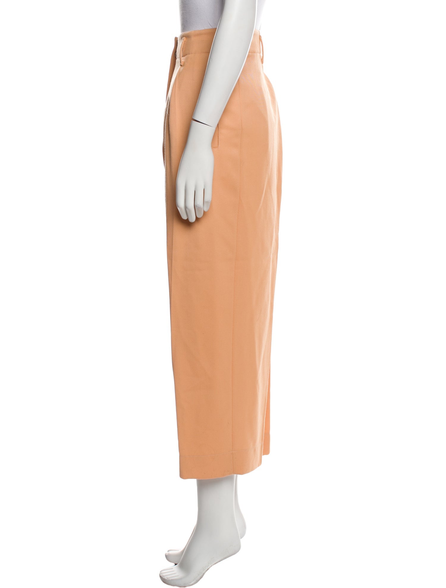 forte_forte Wool Wide Leg Pants