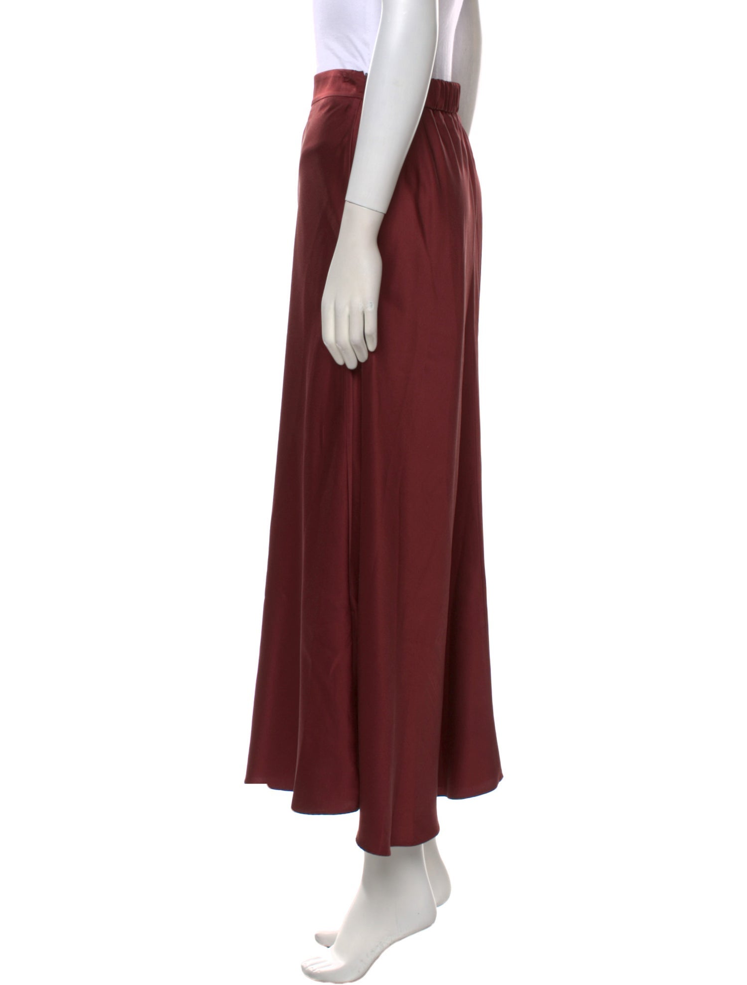 forte_forte Silk Midi Length Skirt