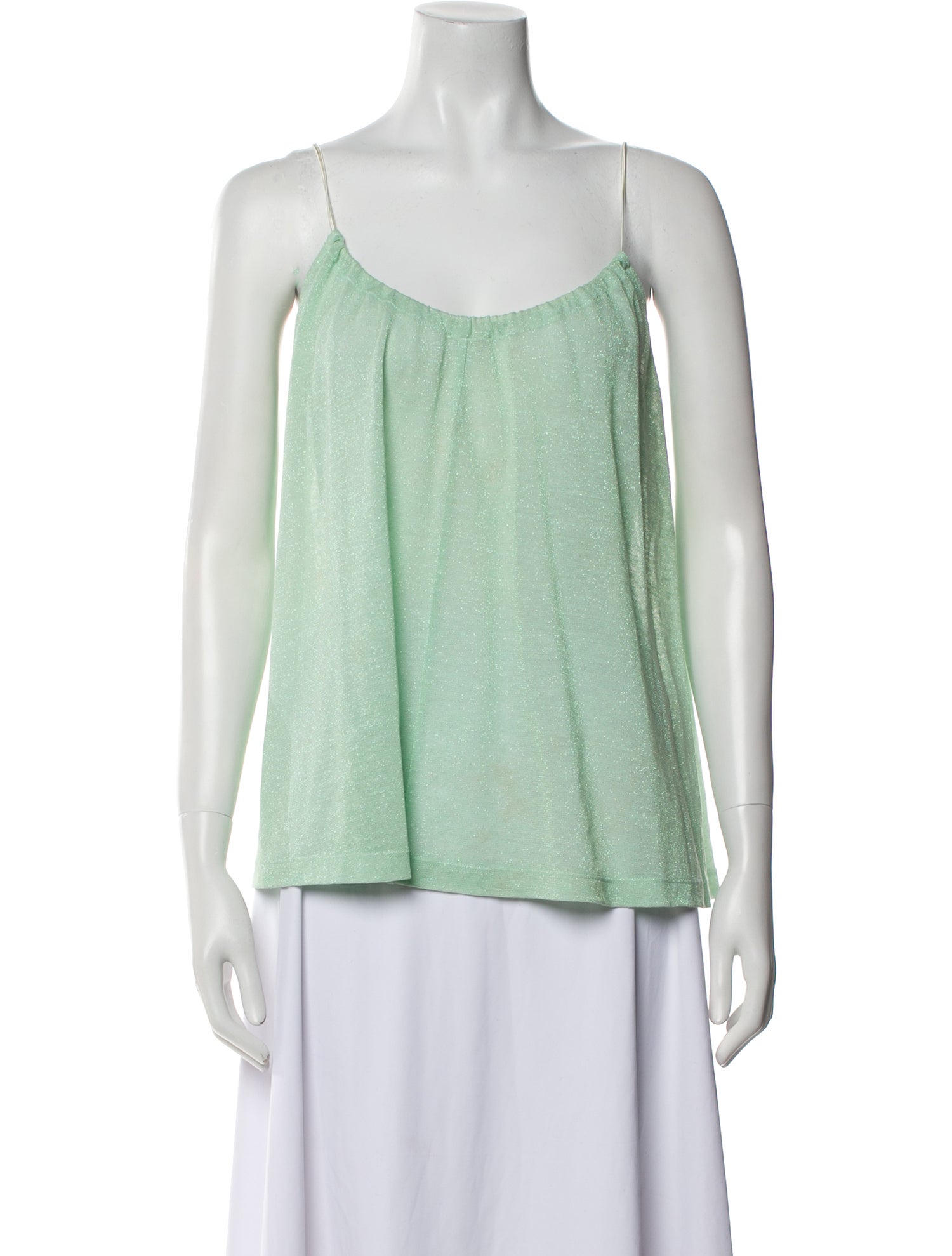 forte_forte Linen Scoop Neck Top