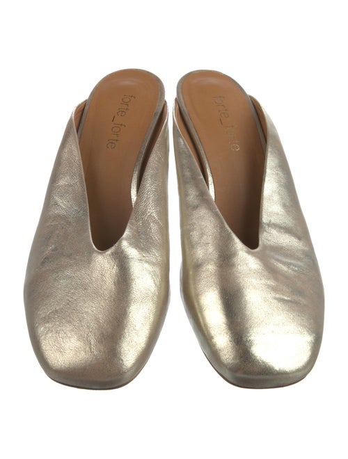 forte_forte Leather Mules
