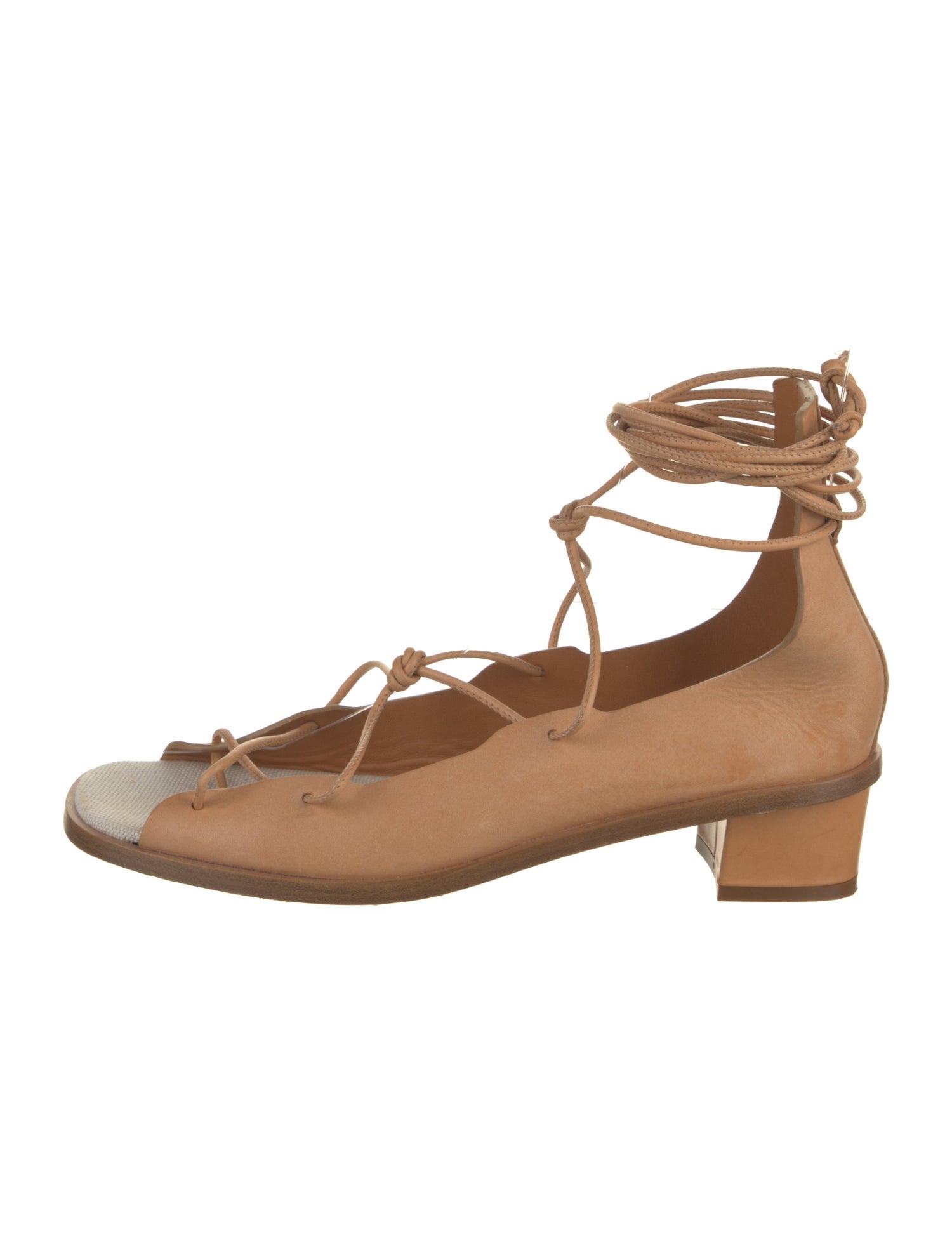 forte_forte Leather Gladiator Sandals