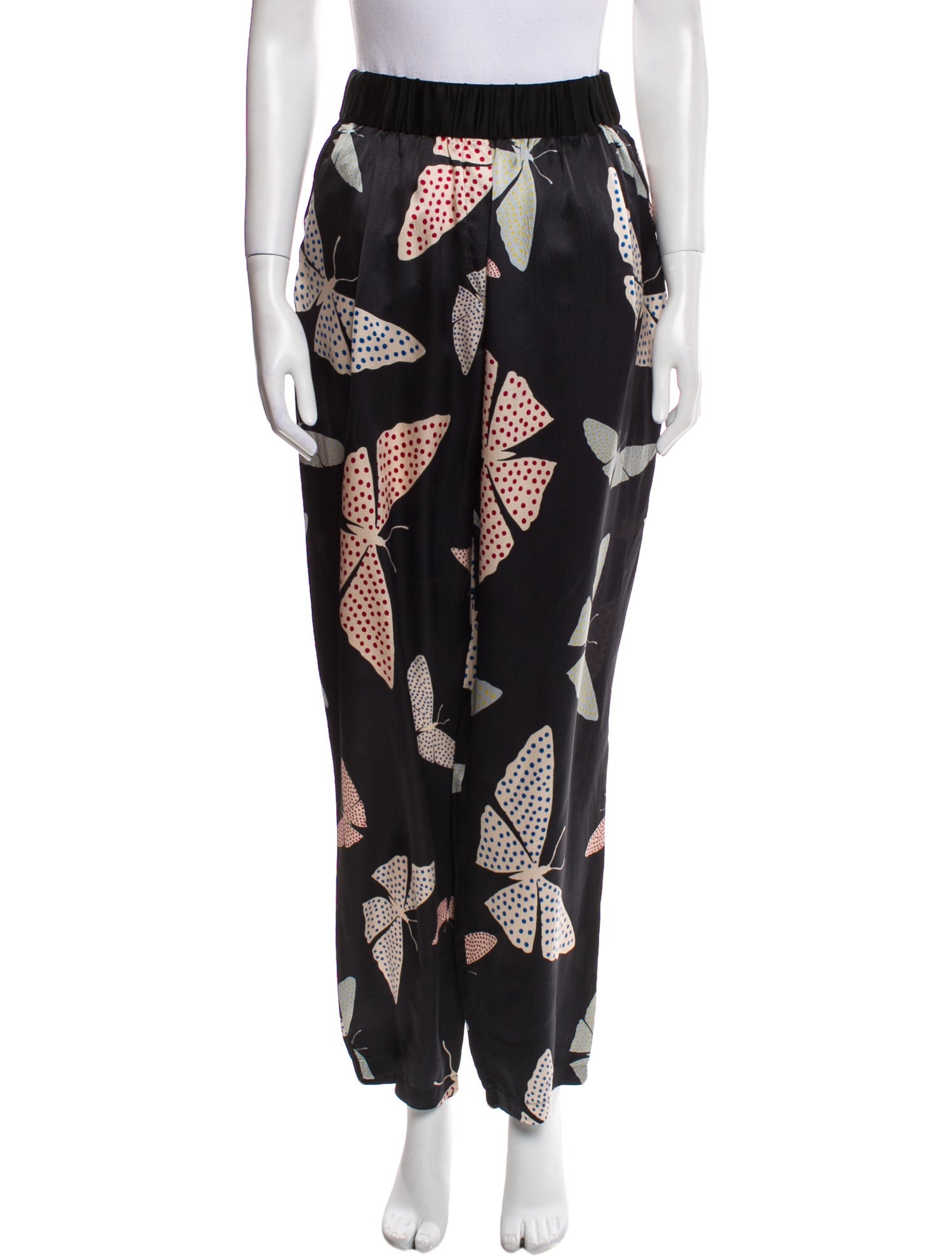 forte_forte Silk Straight Leg Pants