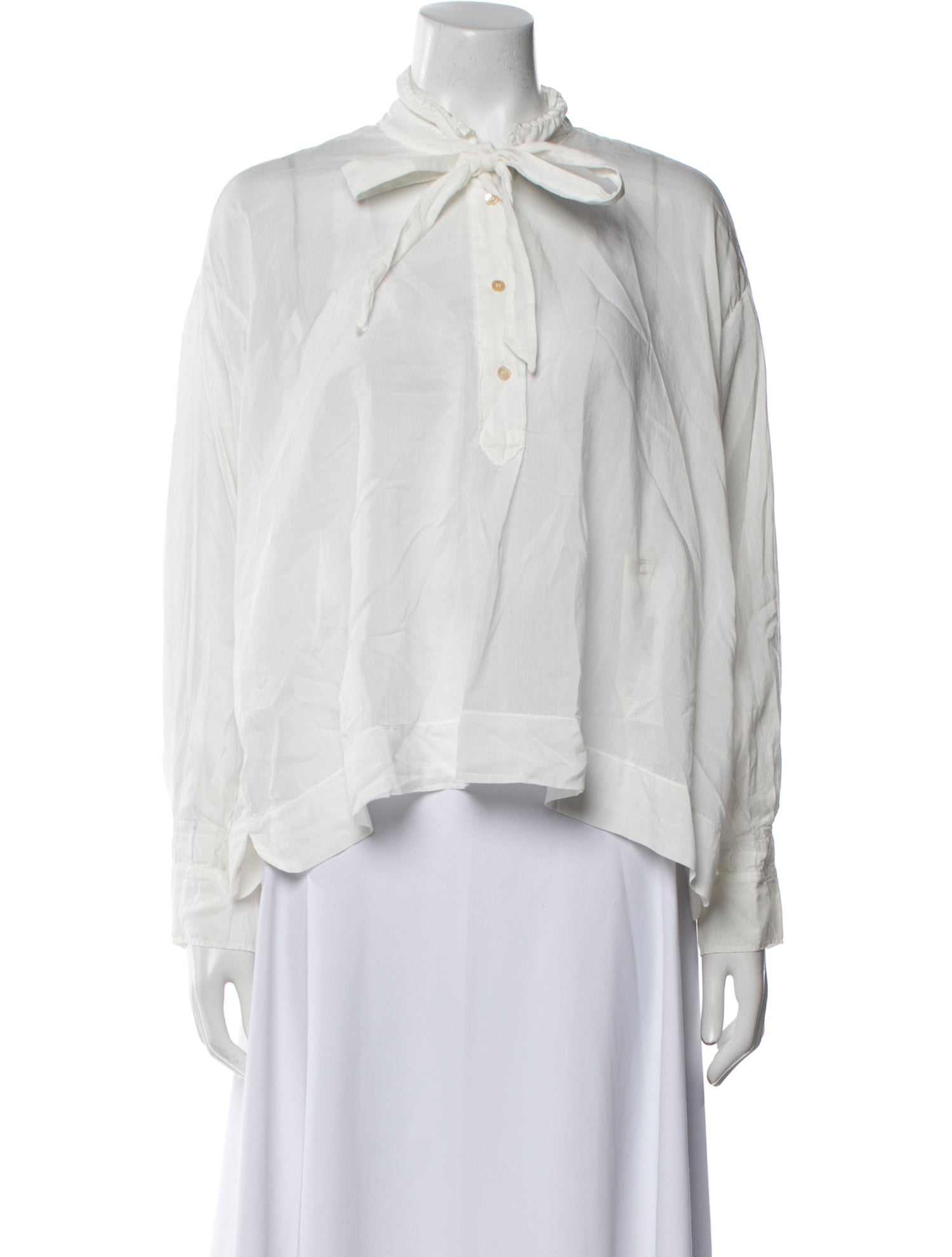 forte_forte Long Sleeve Button-Up Top