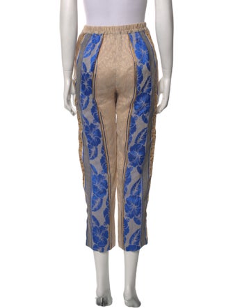 forte_forte Floral Print Straight Leg Pants