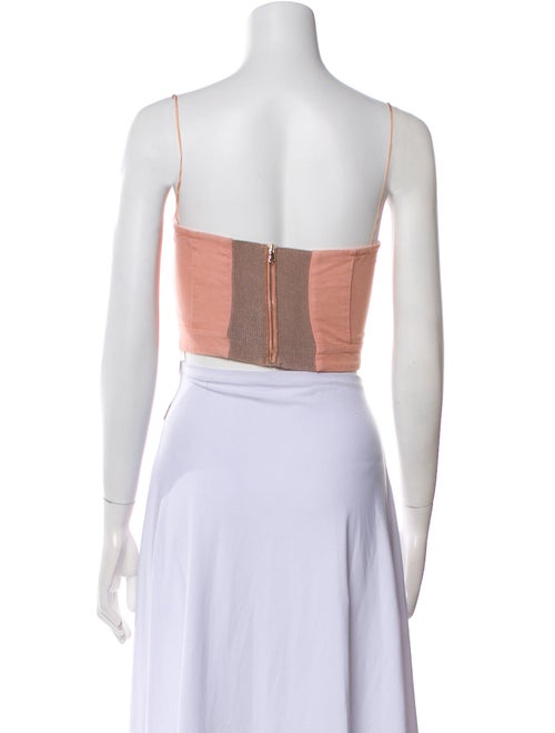 forte_forte Square Neckline Sleeveless Crop Top