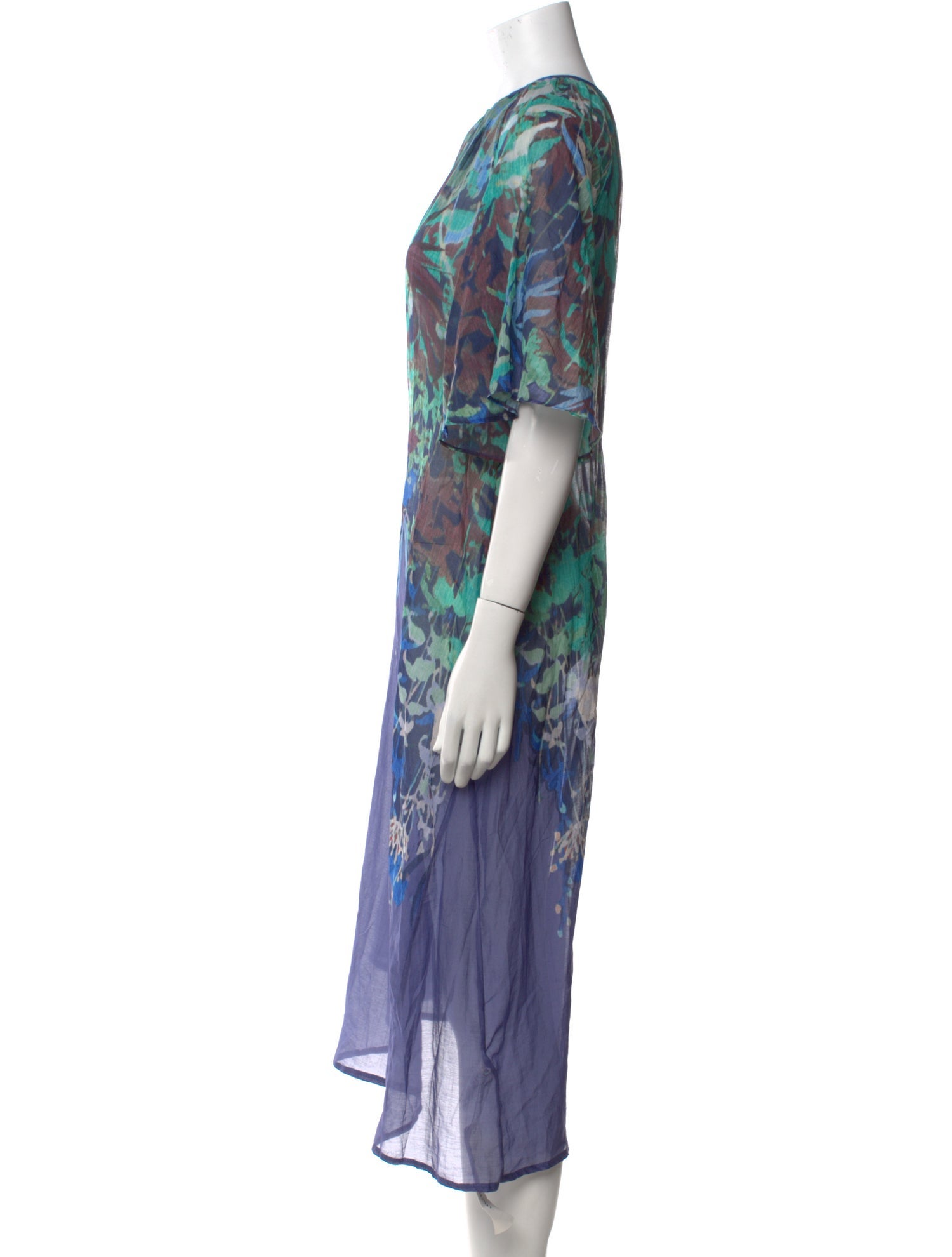 forte_forte Printed Midi Length Dress