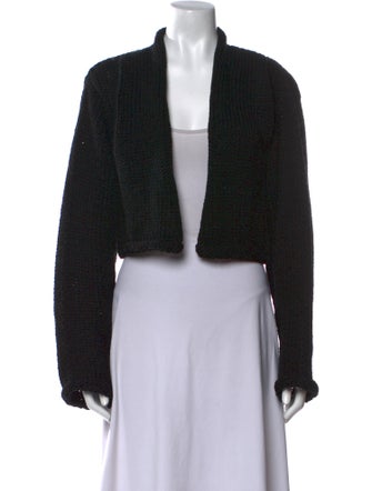 forte_forte Open Front Sweater