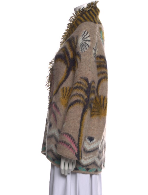 forte_forte Alpaca Printed Sweater