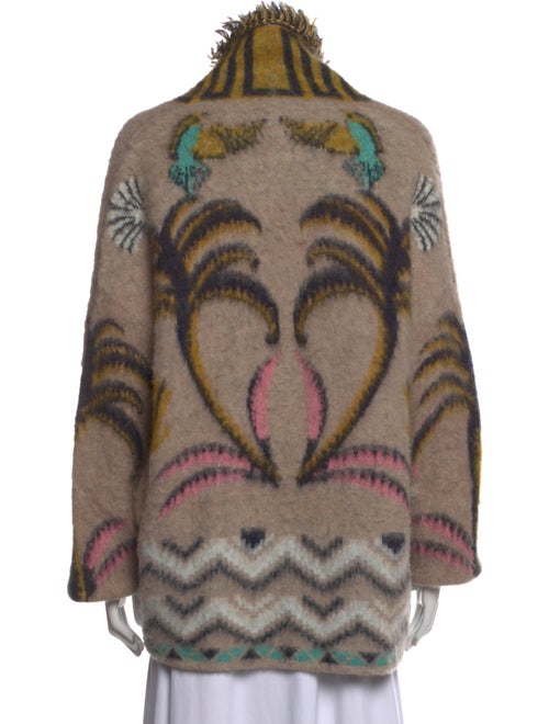 forte_forte Alpaca Printed Sweater