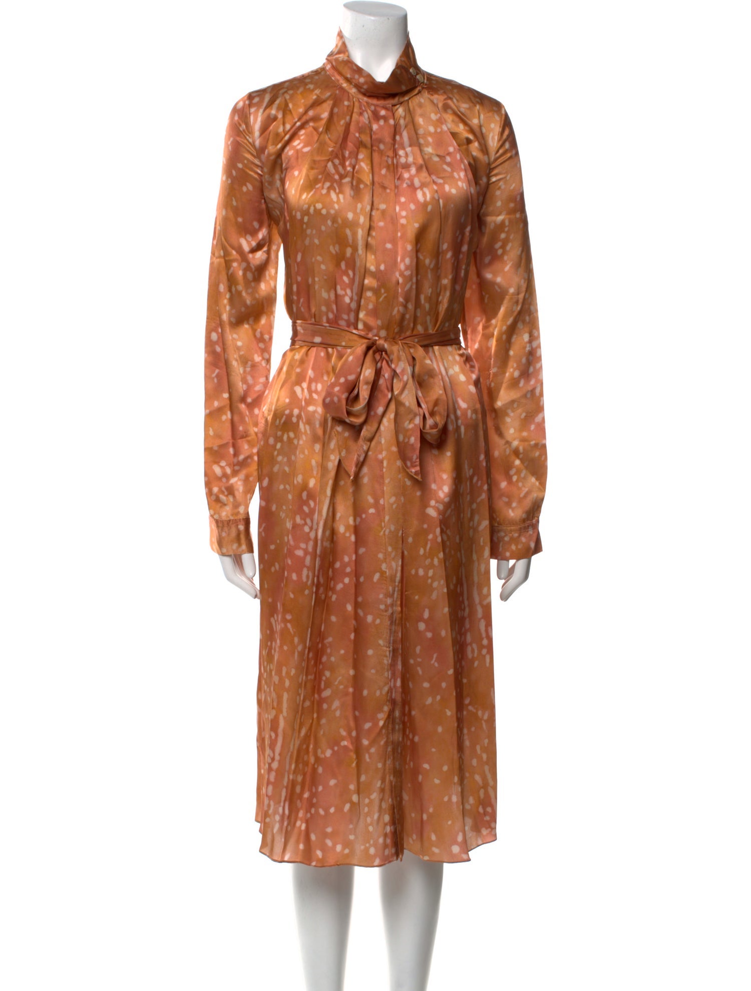 forte_forte Silk Midi Length Dress