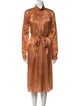forte_forte Silk Midi Length Dress