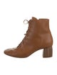 forte_forte Leather Lace-Up Boots