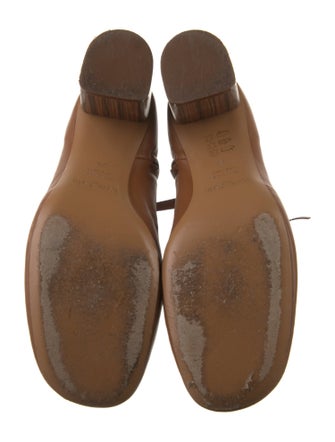 forte_forte Leather Lace-Up Boots