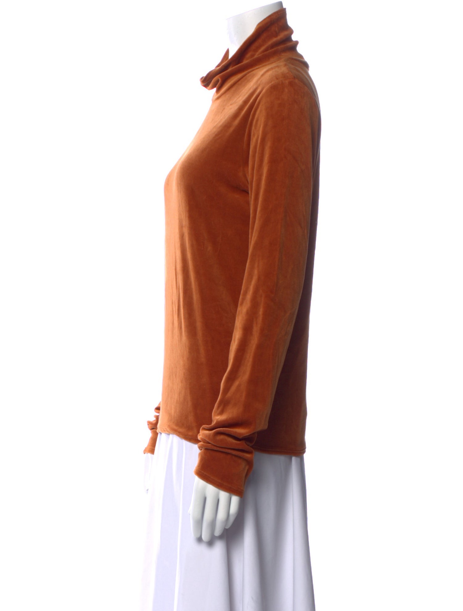 forte_forte Turtleneck Long Sleeve Sweatshirt