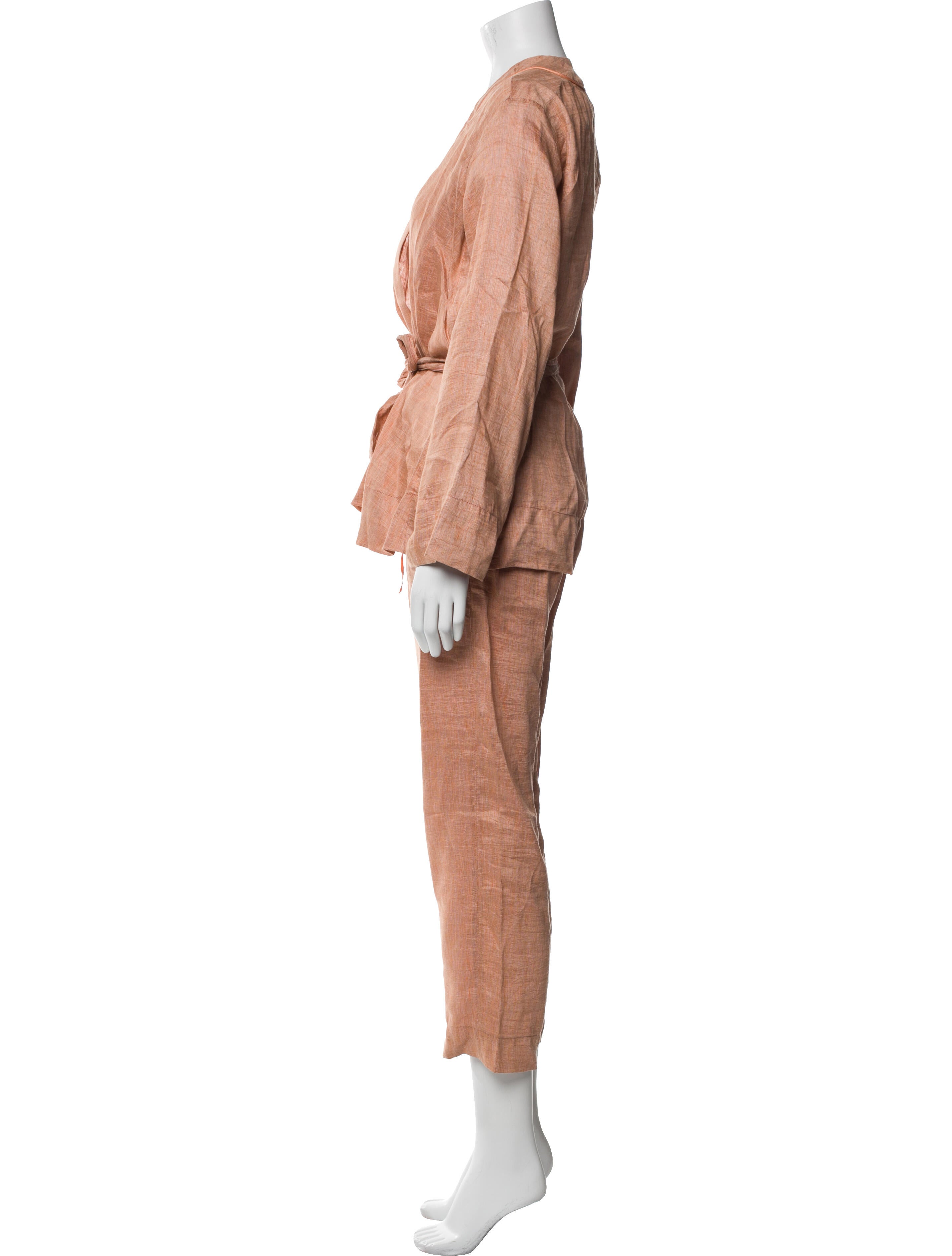 forte_forte Linen Pant Set