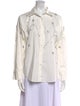forte_forte Linen Long Sleeve Button-Up Top