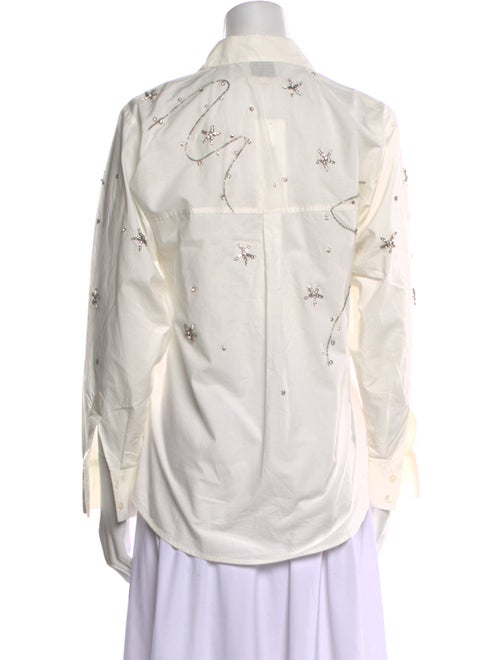 forte_forte Linen Long Sleeve Button-Up Top