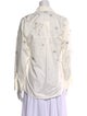 forte_forte Linen Long Sleeve Button-Up Top
