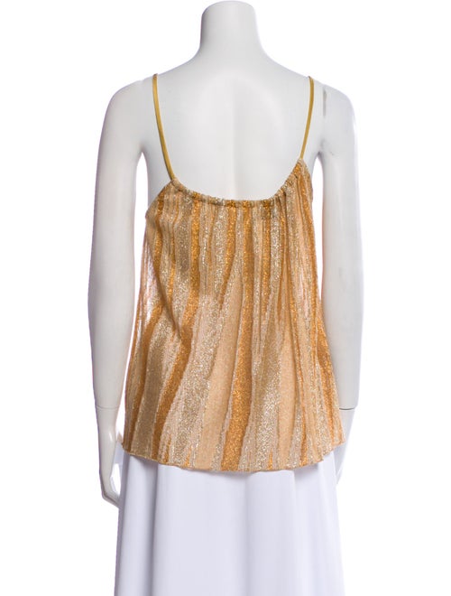 forte_forte Printed Scoop Neck Blouse