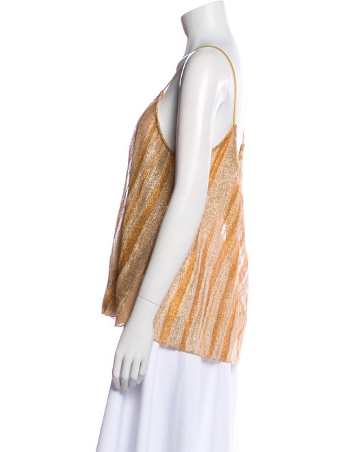 forte_forte Striped Scoop Neck Top