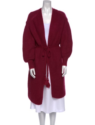 forte_forte Mohair Open Front Sweater