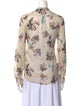 forte_forte Silk Floral Print Blouse
