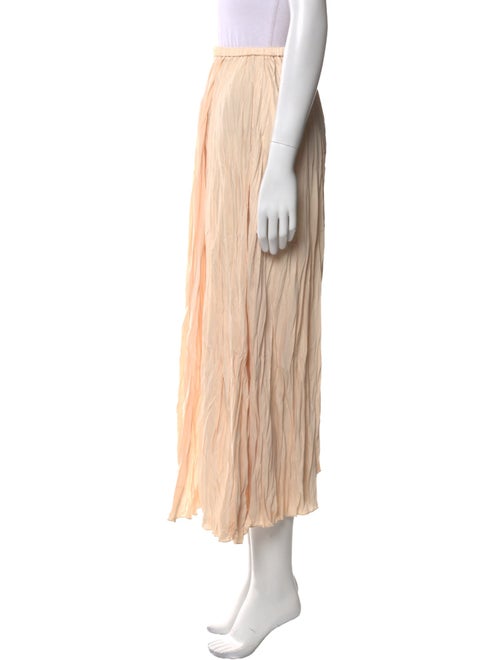 forte_forte Pleated Accents Midi Length Skirt