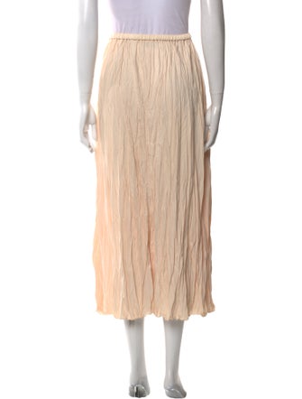 forte_forte Pleated Accents Midi Length Skirt