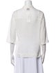 forte_forte Three-Quarter Sleeve Blouse