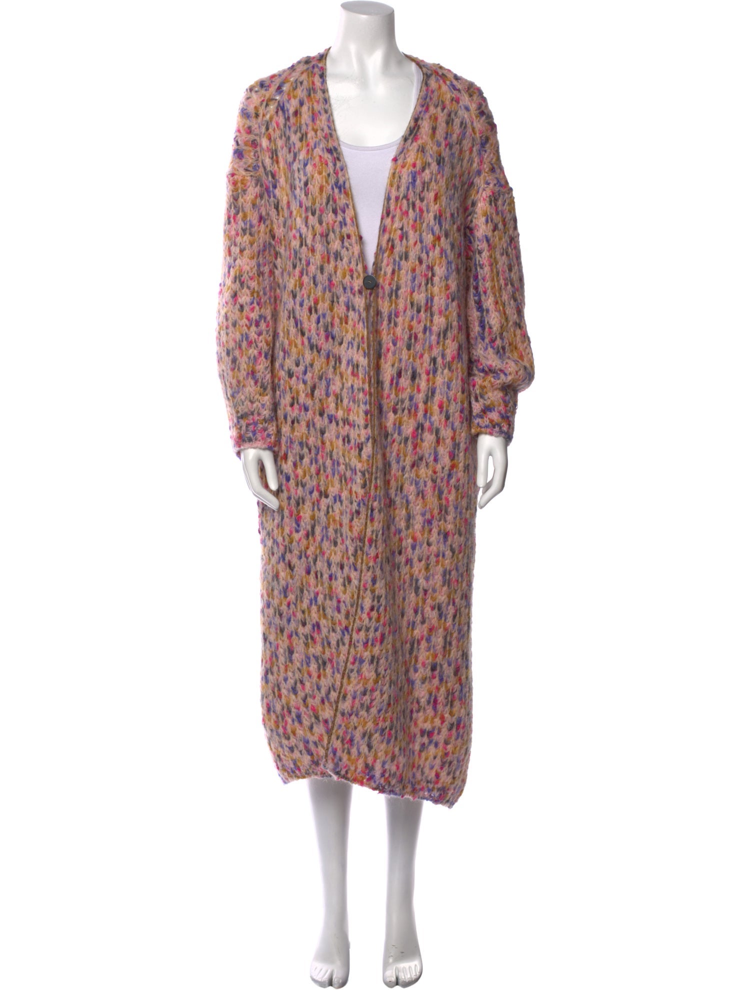 forte_forte Virgin Wool Printed Sweater