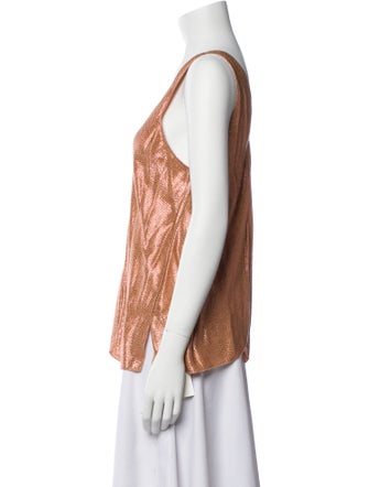 forte_forte V-Neck Sleeveless Top