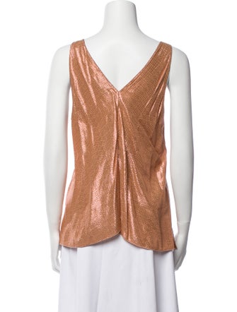 forte_forte V-Neck Sleeveless Top