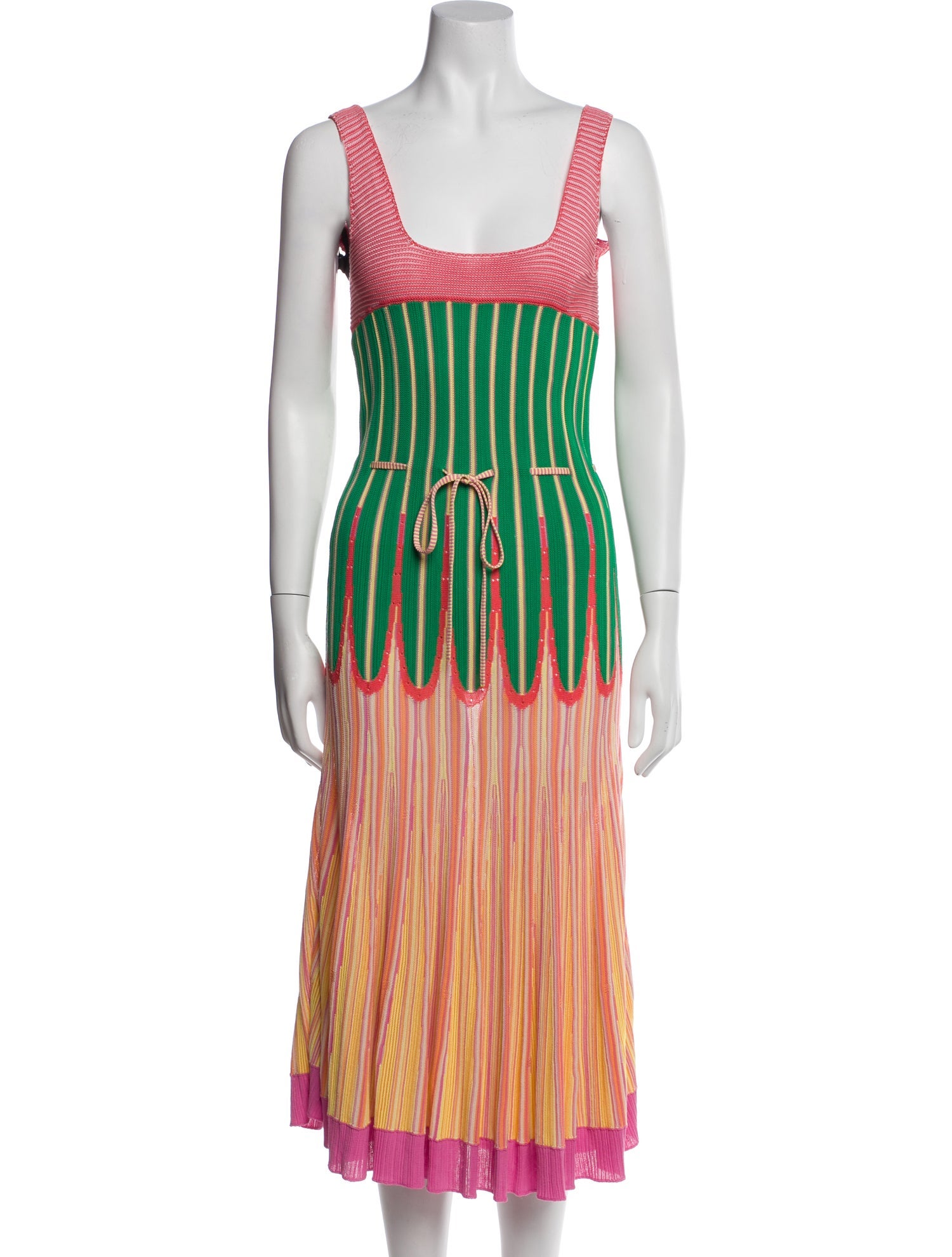 forte_forte Striped Long Dress