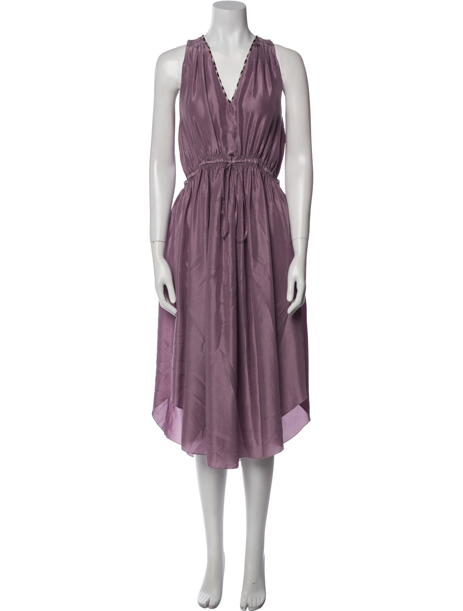 forte_forte Silk Midi Length Dress