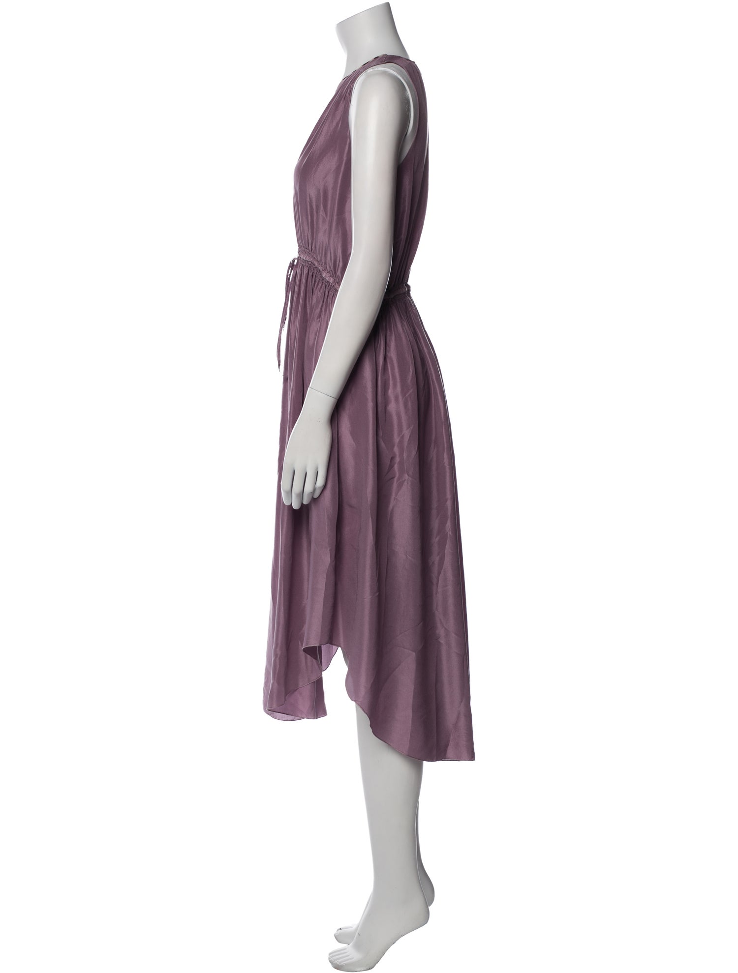 forte_forte Silk Midi Length Dress