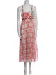 forte_forte Floral Print Long Dress