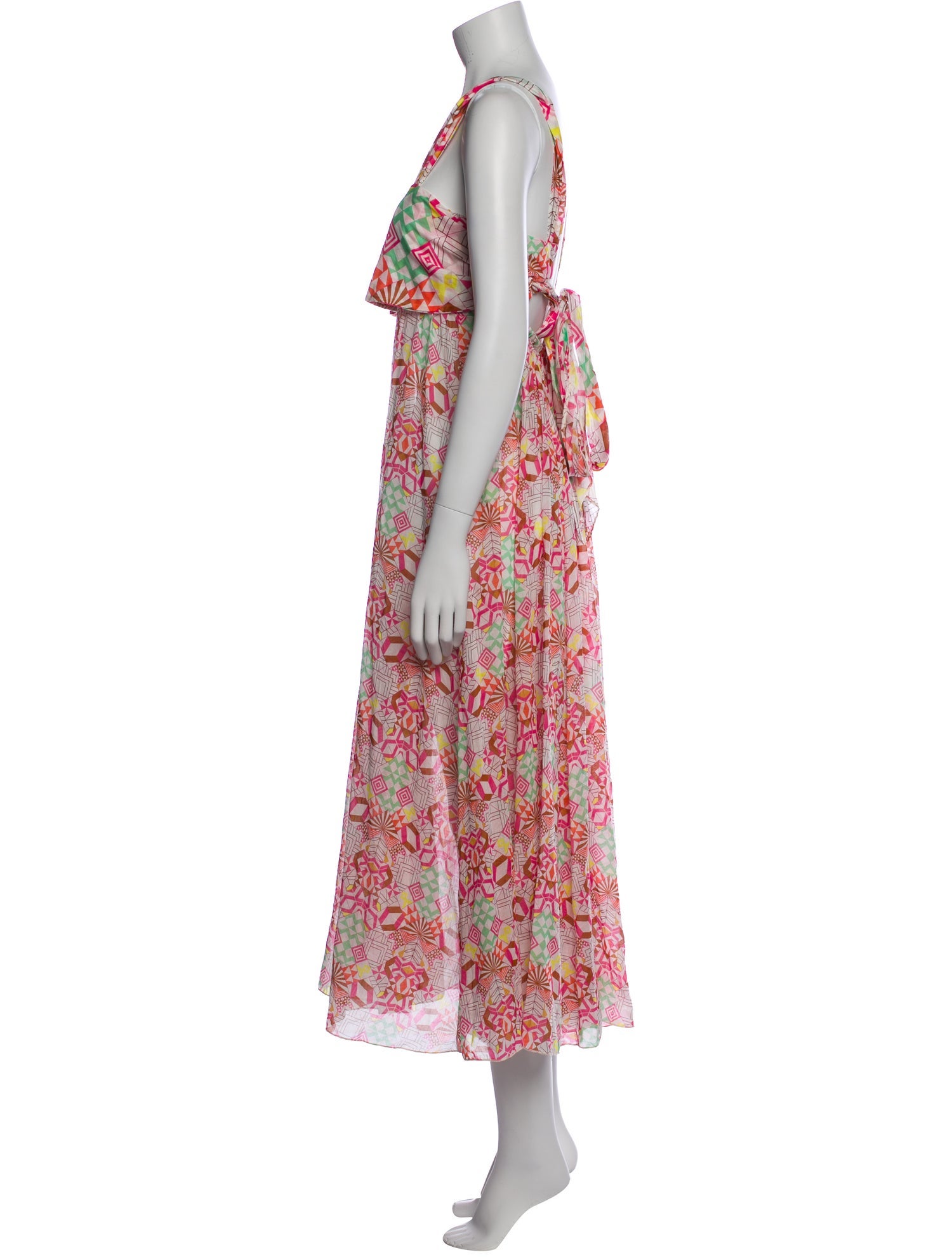 forte_forte Floral Print Long Dress