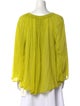 forte_forte Scoop Neck Long Sleeve Blouse