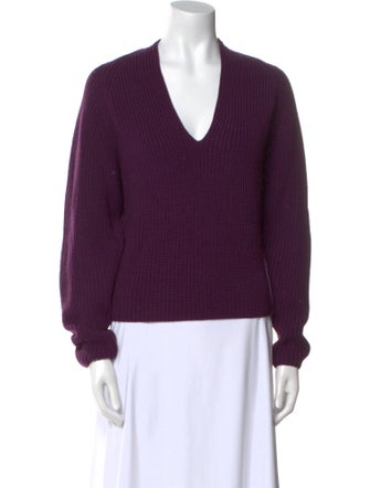 forte_forte Virgin Wool V-Neck Sweater