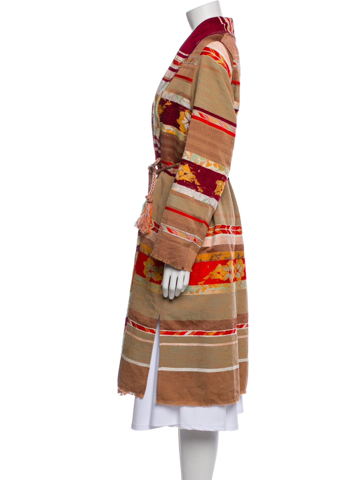 forte_forte Printed Trench Coat