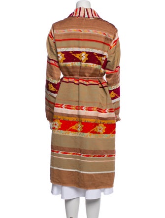 forte_forte Printed Trench Coat