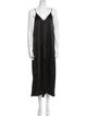 forte_forte V-Neck Long Dress