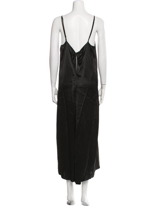 forte_forte V-Neck Long Dress