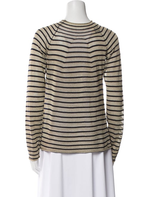 forte_forte Striped Crew Neck Top