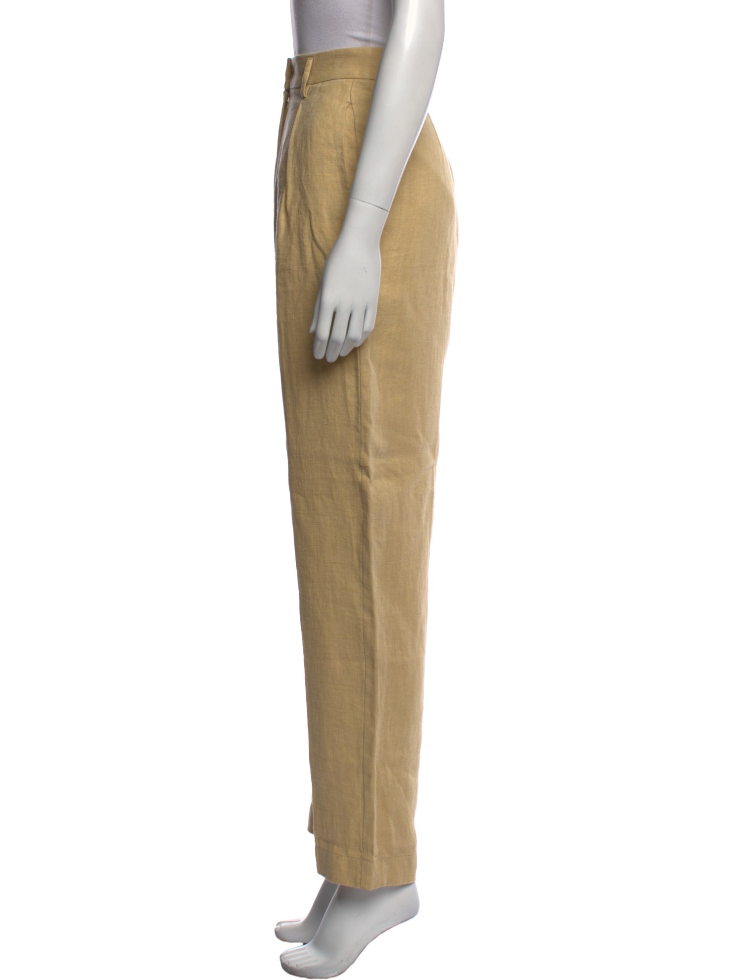 forte_forte Linen Straight Leg Pants