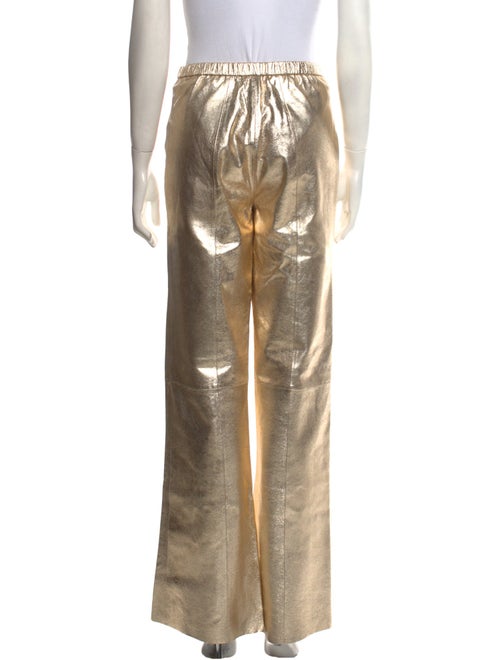 forte_forte Leather Wide Leg Pants