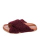 forte_forte Shearling Slides